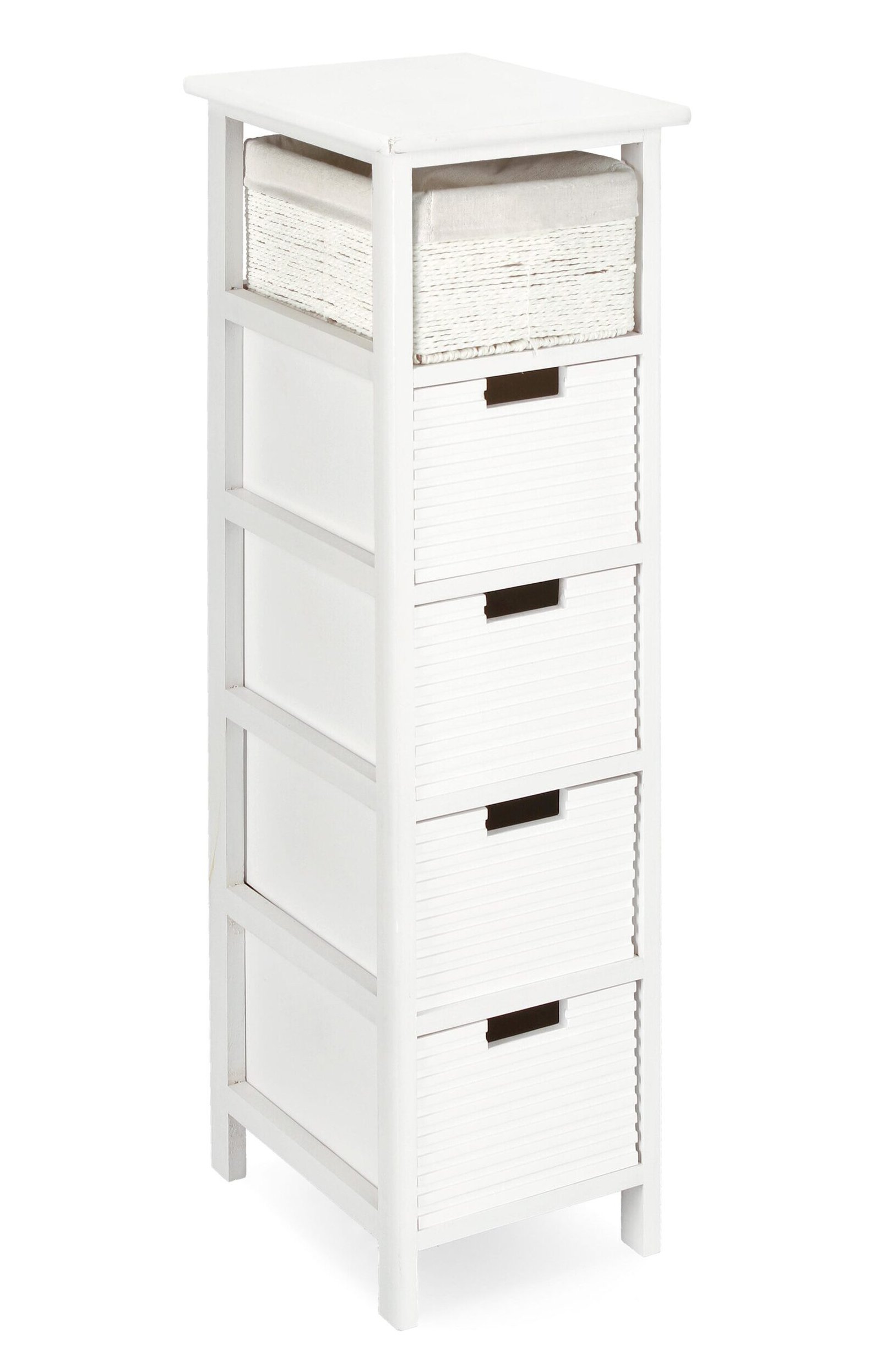 CASSETTIERA 5C LEONIE BIANCO 26X32X98H