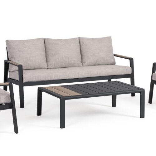 SET4 SALOTTO C-C ELNA ANTRACITE LH32