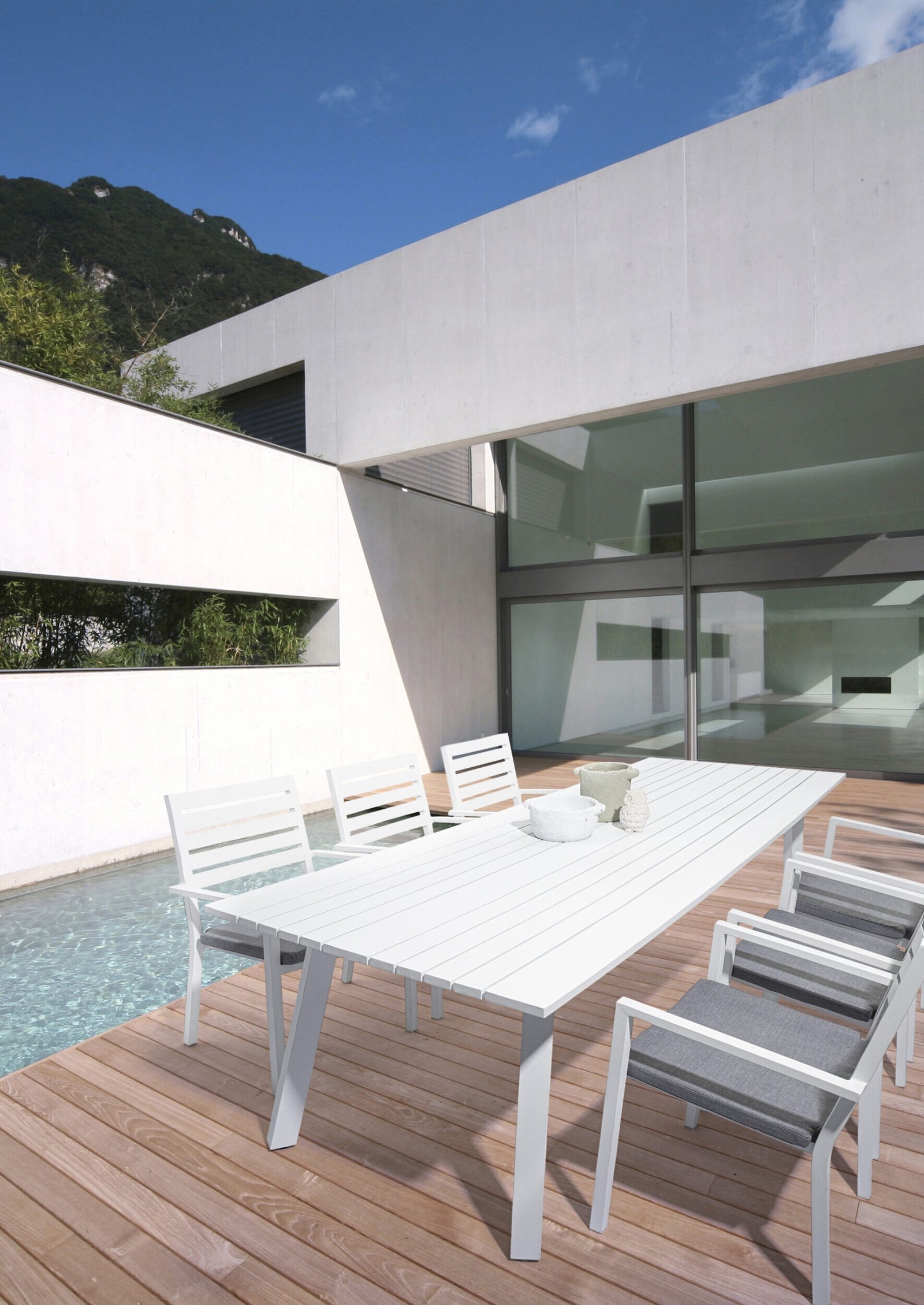 SEDIA C-BR C-C HELINA BIANCO LD30