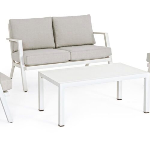 SET4 SALOTTO C-C HARLEY BIANCO YK11