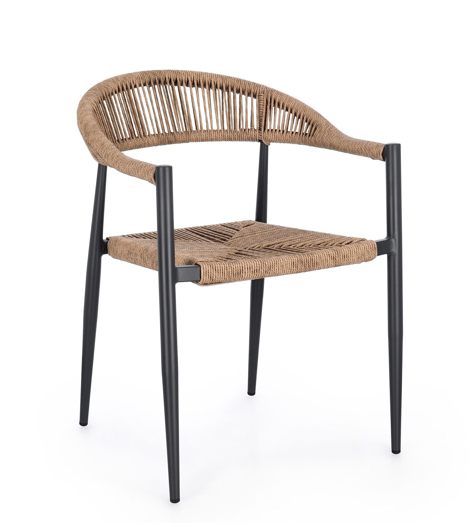 SEDIA C-BR JANDIA ANTRACITE/NATURAL