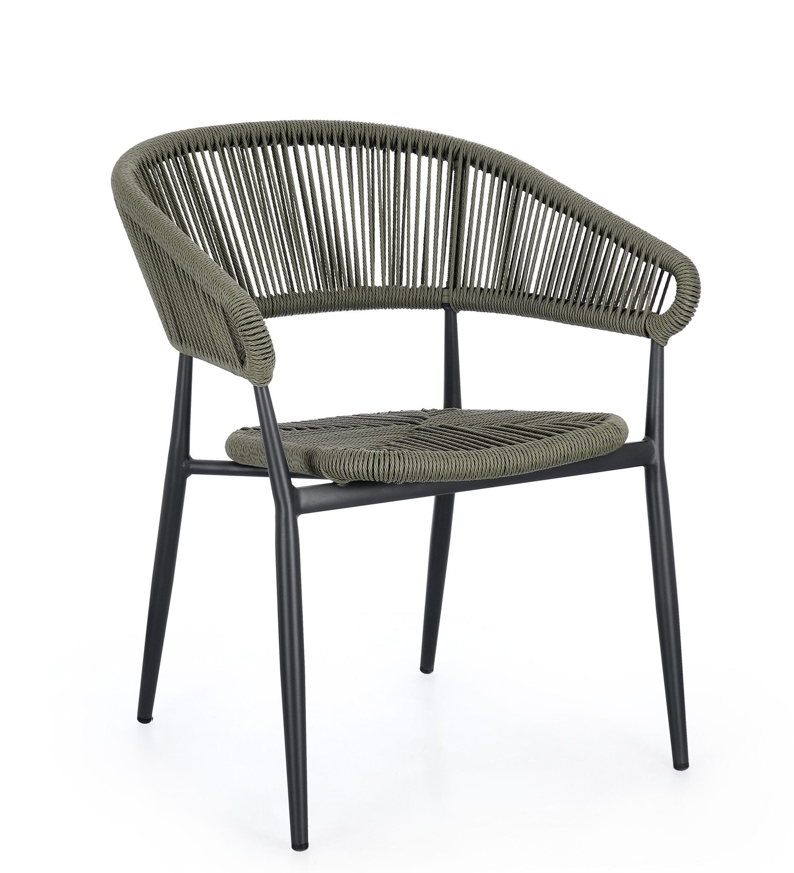 SEDIA C-BR ALGAIDA ANTRACITE/VERDE