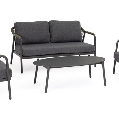 SET4 SALOTTO C-C MIRAVET ANT/VERDE