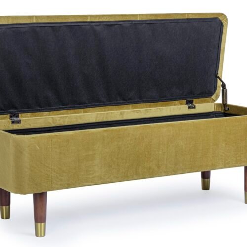 PANCA 2P CONTENITORE KIRA OLIVE