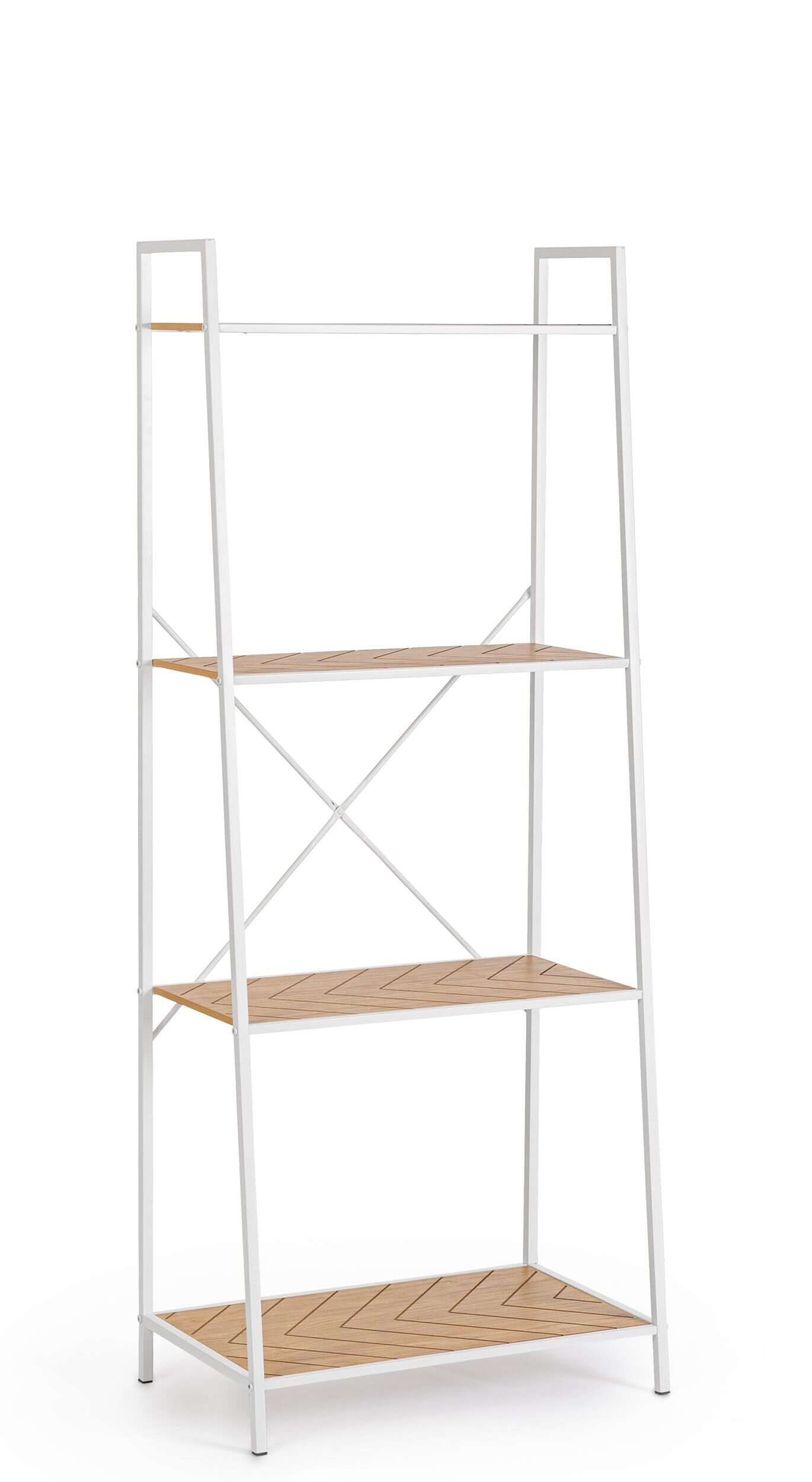 LIBRERIA 4P HALDOR BIA-NAT 60,5X150H