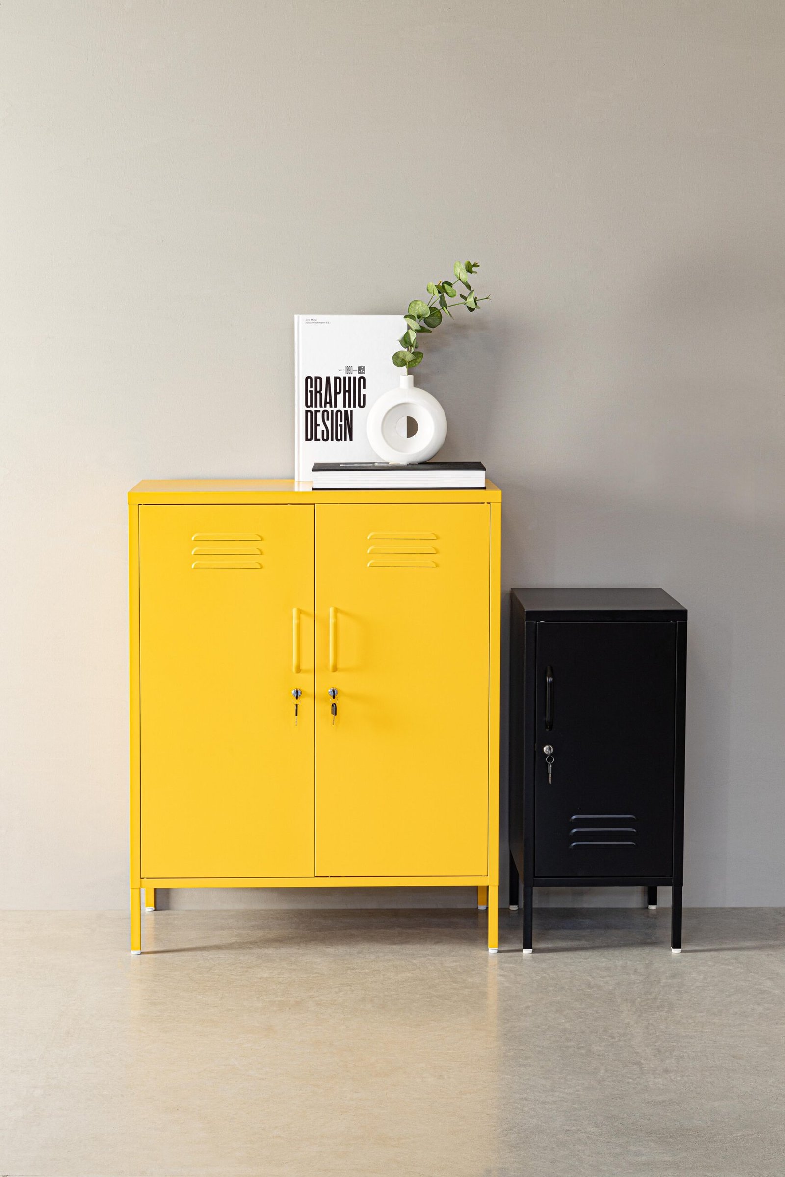 CREDENZA 2A CAMBRIDGE GIALLO