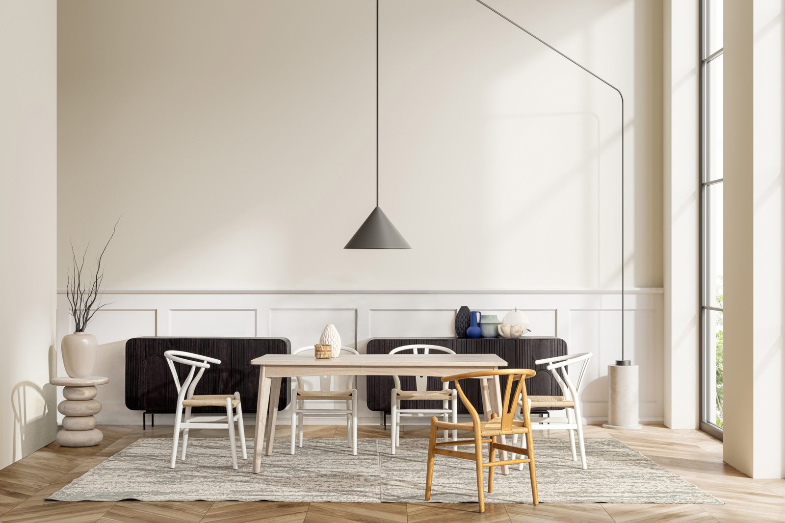 CREDENZA 4A ORISSA NERO
