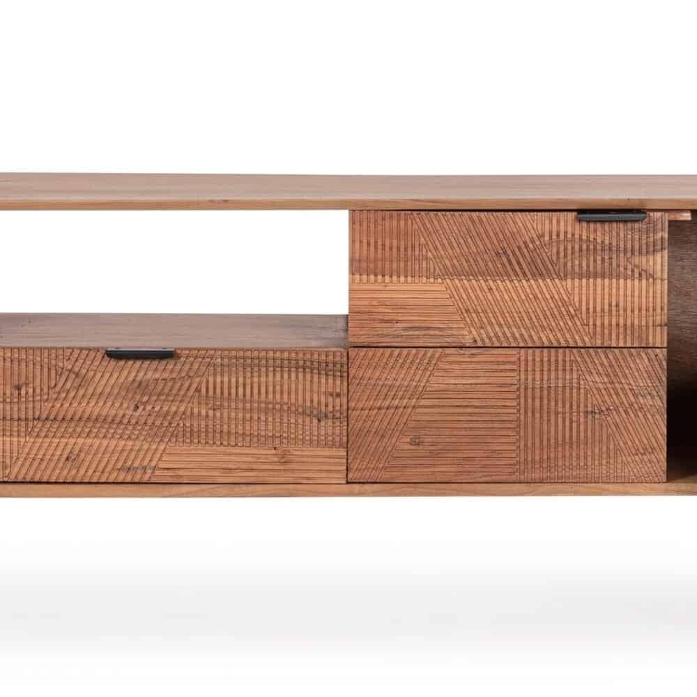 Mobili in legno artigianale, stile vintage, perfetto per arredamento moderno ed elegante.