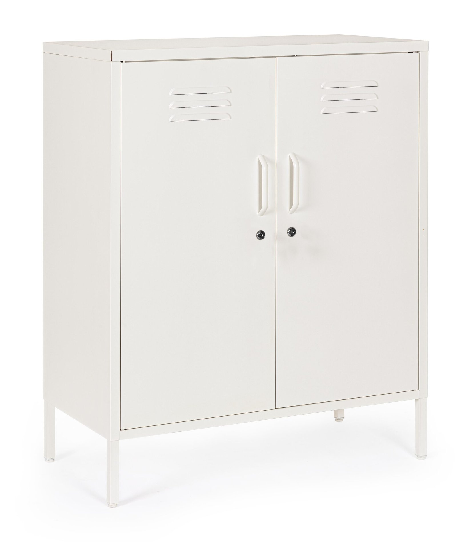 CREDENZA 2A CAMBRIDGE BIANCO CREMA