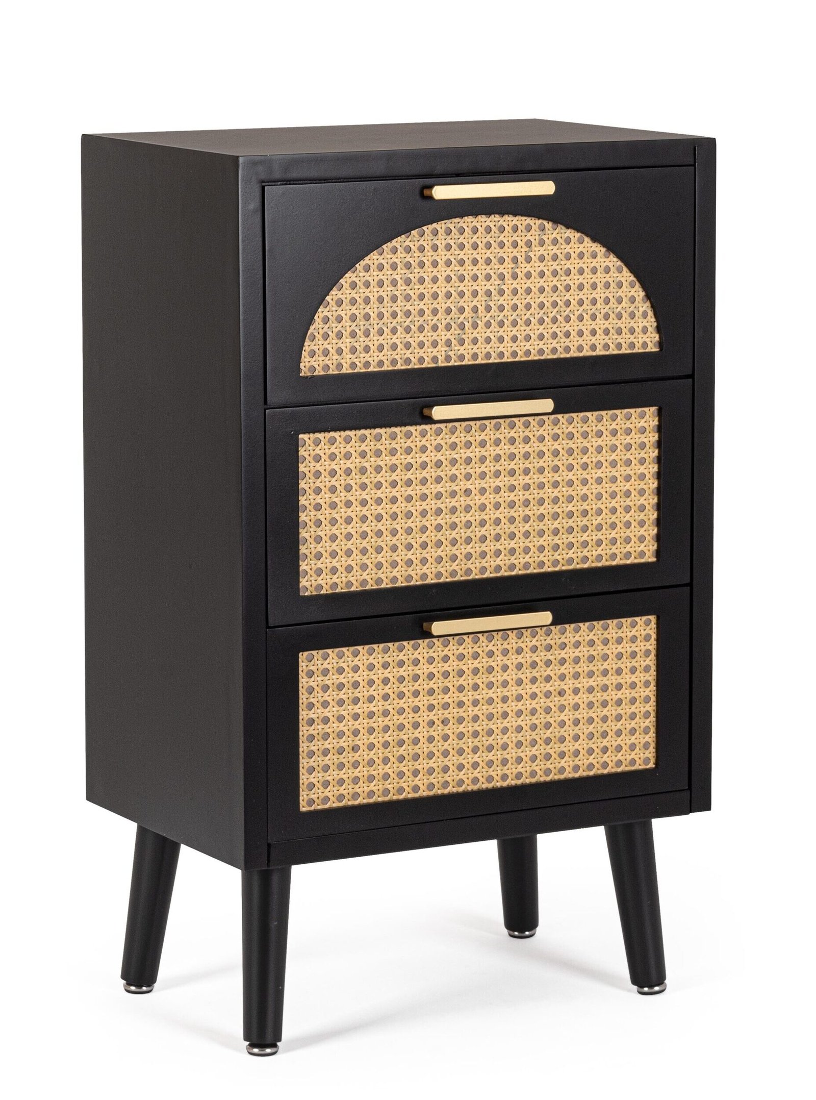 CASSETTIERA 3C JOSINE NERO