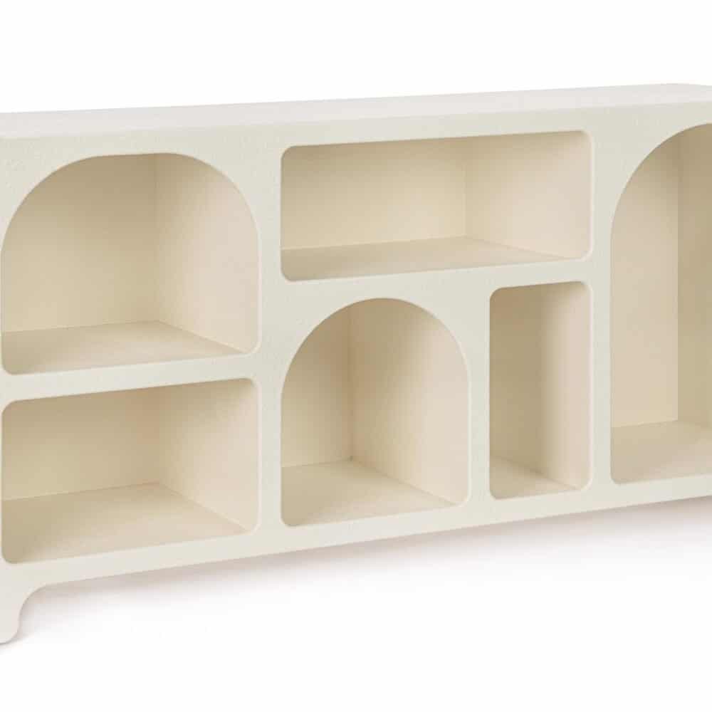 CREDENZA CREAMY RETT BIANCO 120X60H