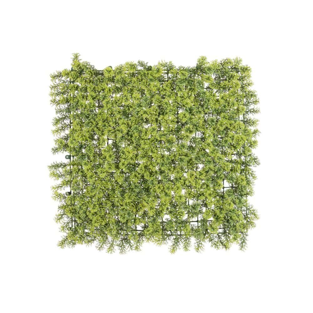 Pannello di muschio naturale verde per decorazioni e ambienti naturali.