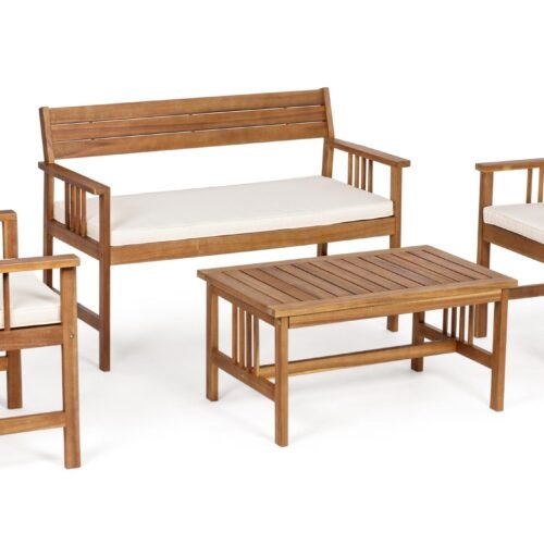 SET4 SALOTTO NOEMI C-C ECRU'