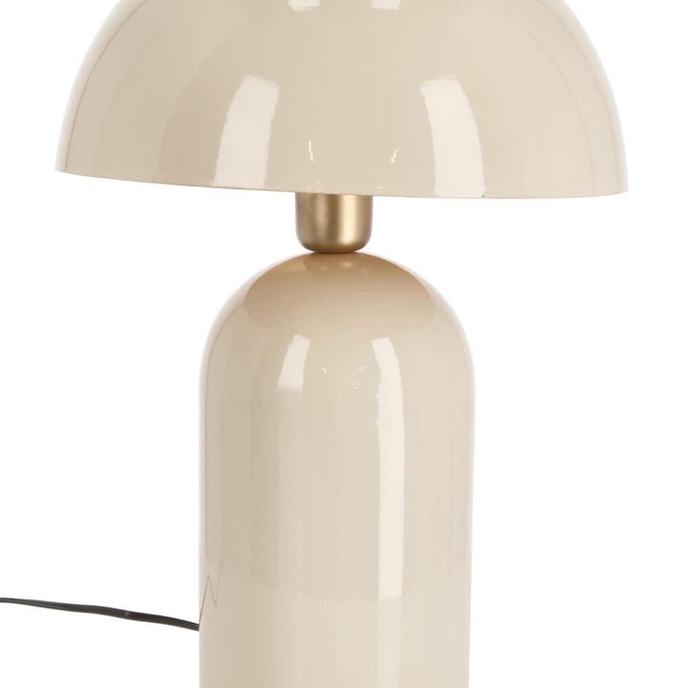 Lampada tavolo moderna in ceramica beige.