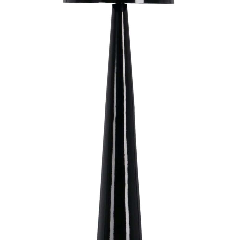 Lampada da tavolo moderna e elegante in nero lucido. Perfetta per arredare con stile qualsiasi ambiente.