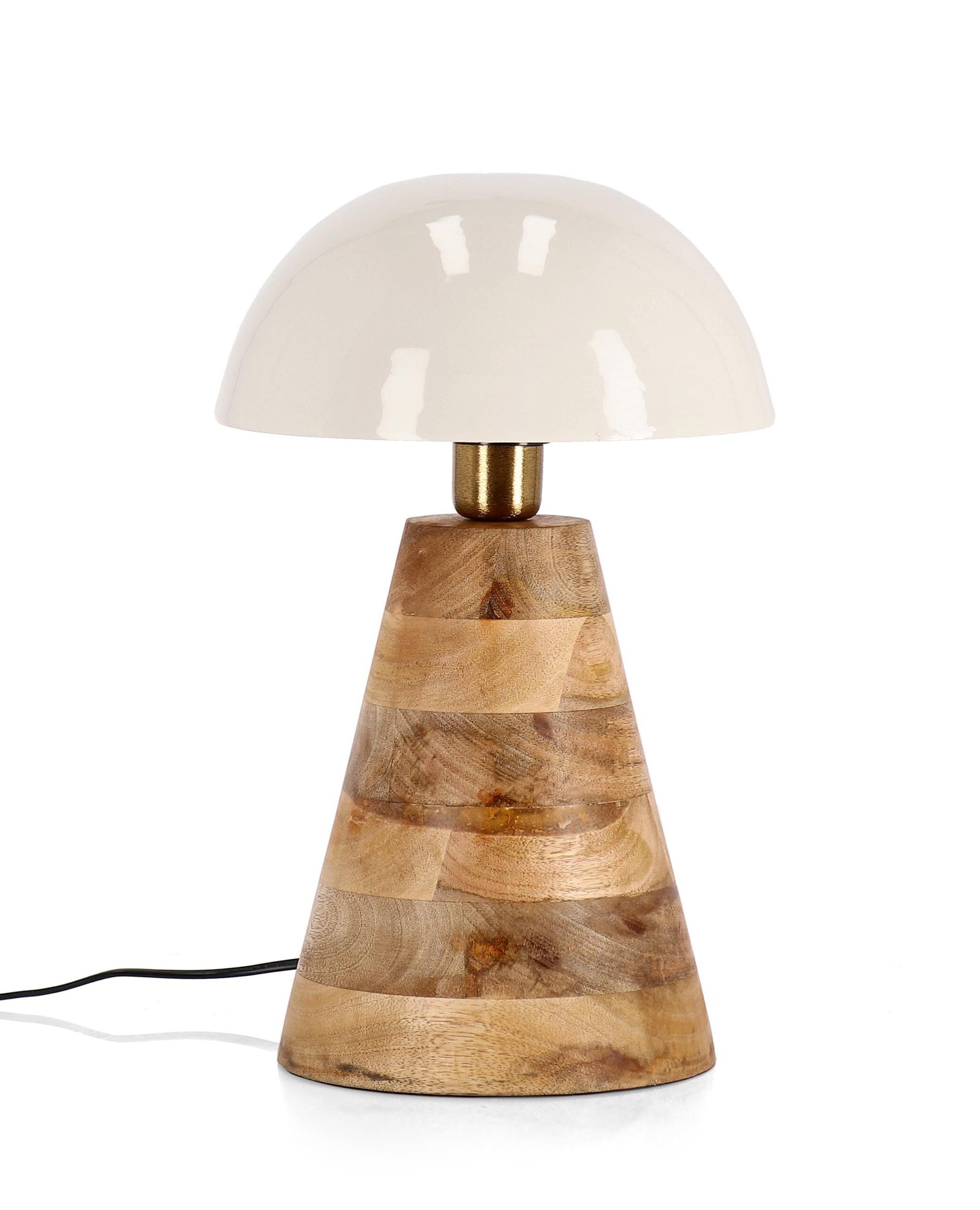 LAMPADA TAV. DONYA TONDO BIANCO H42