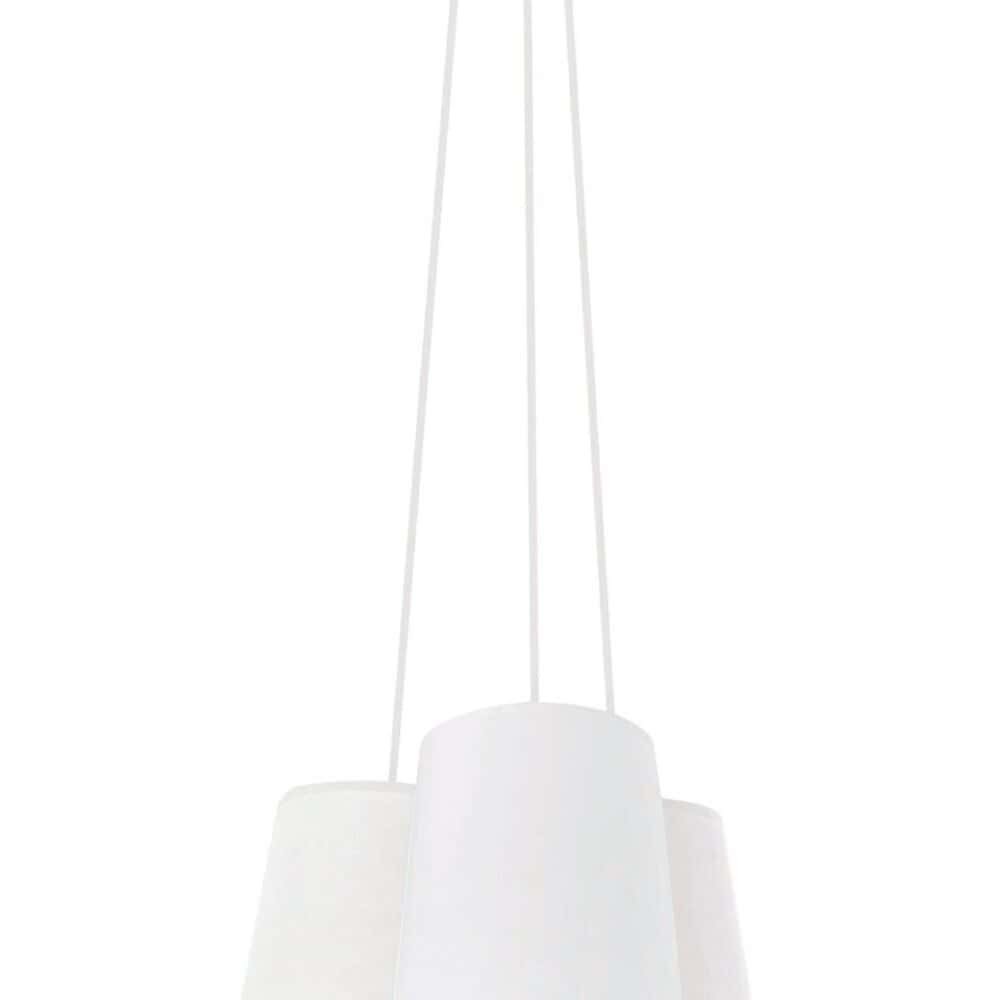 LED, bianco, illuminazione di design per interni eleganti.