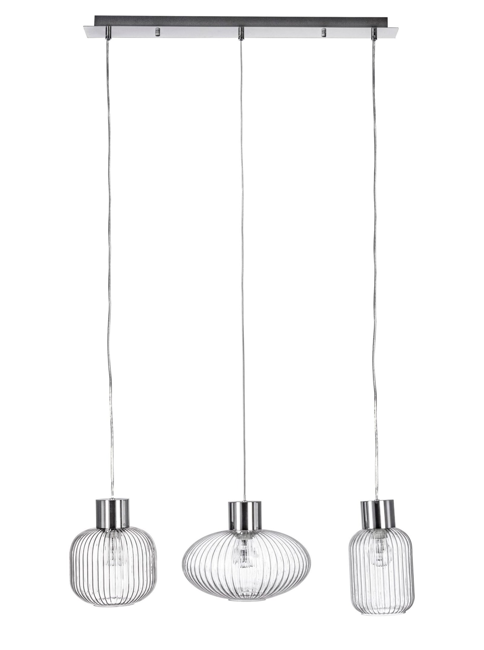 LAMPADARIO 3LUCI SHOWY RETT TRASP-ARG