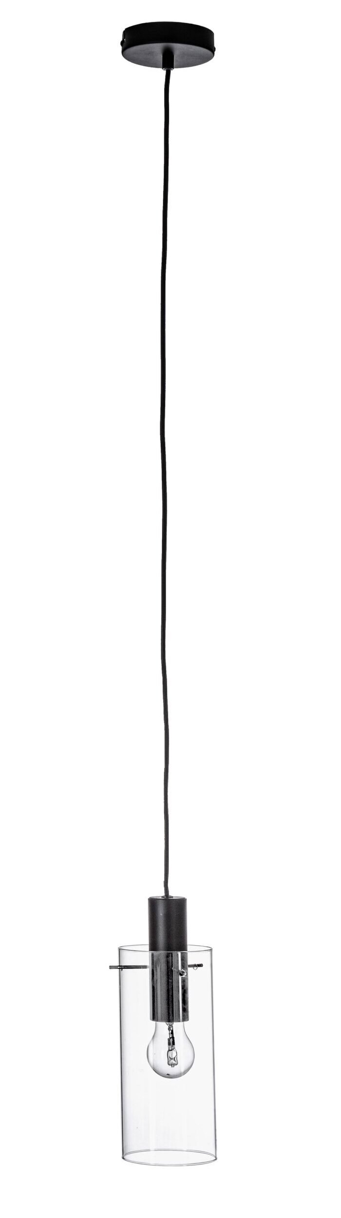 LAMPADARIO 1LUCE AGLOW TRASP-NERO