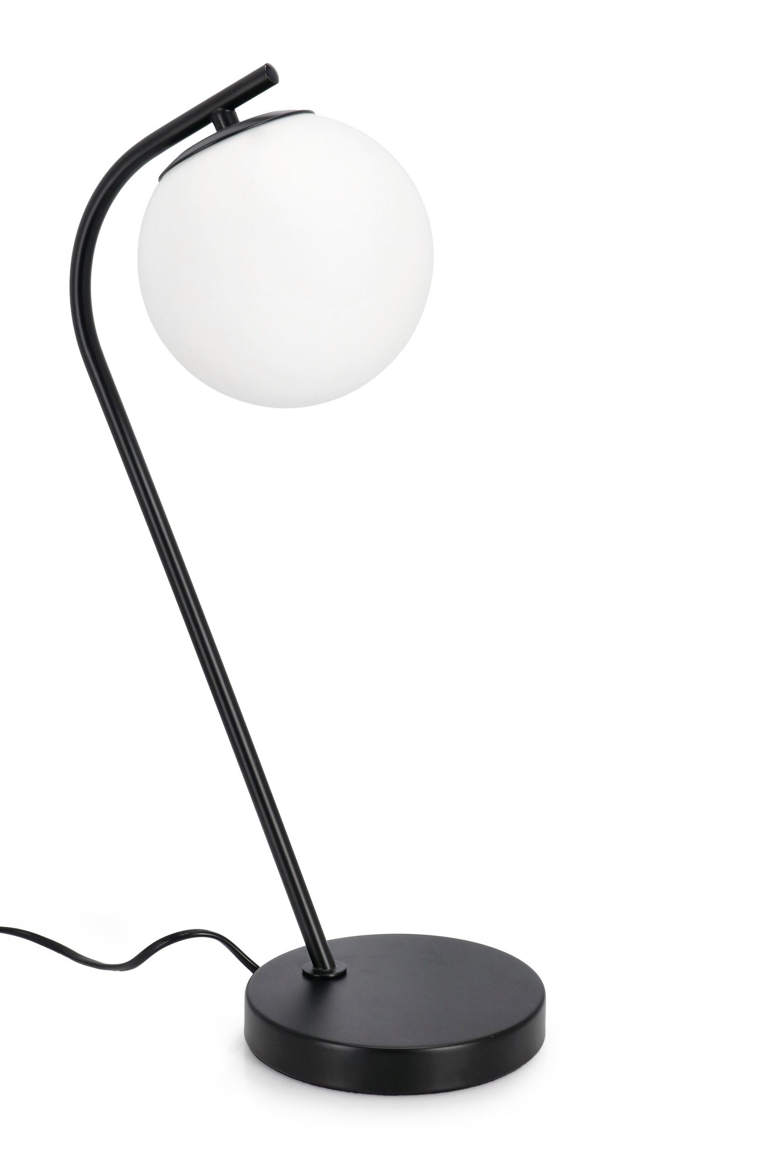 LAMPADA TAV. DELPHINE NERO H51