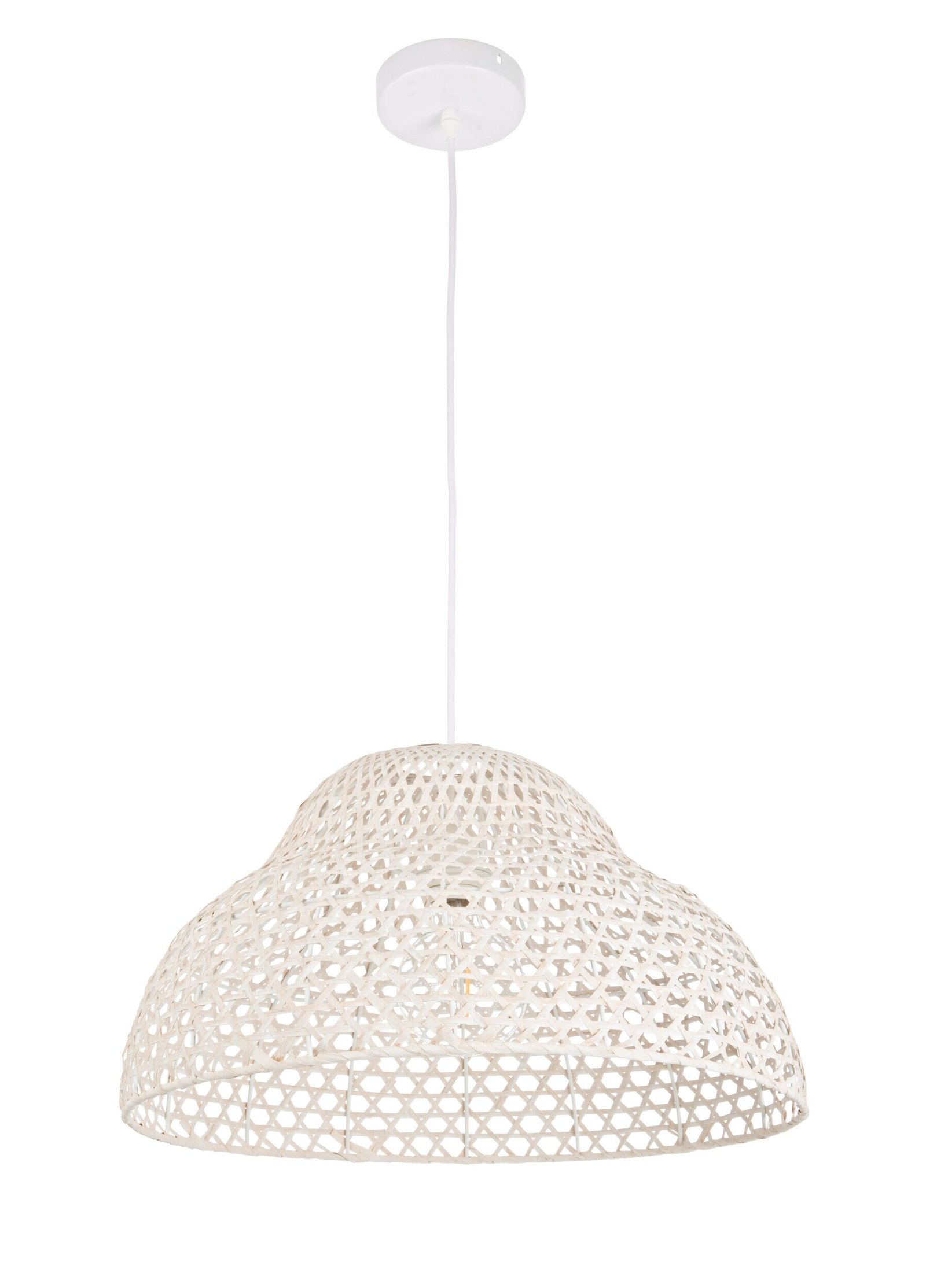 LAMPADARIO ASTRO SAGOMATO BIANCO D50