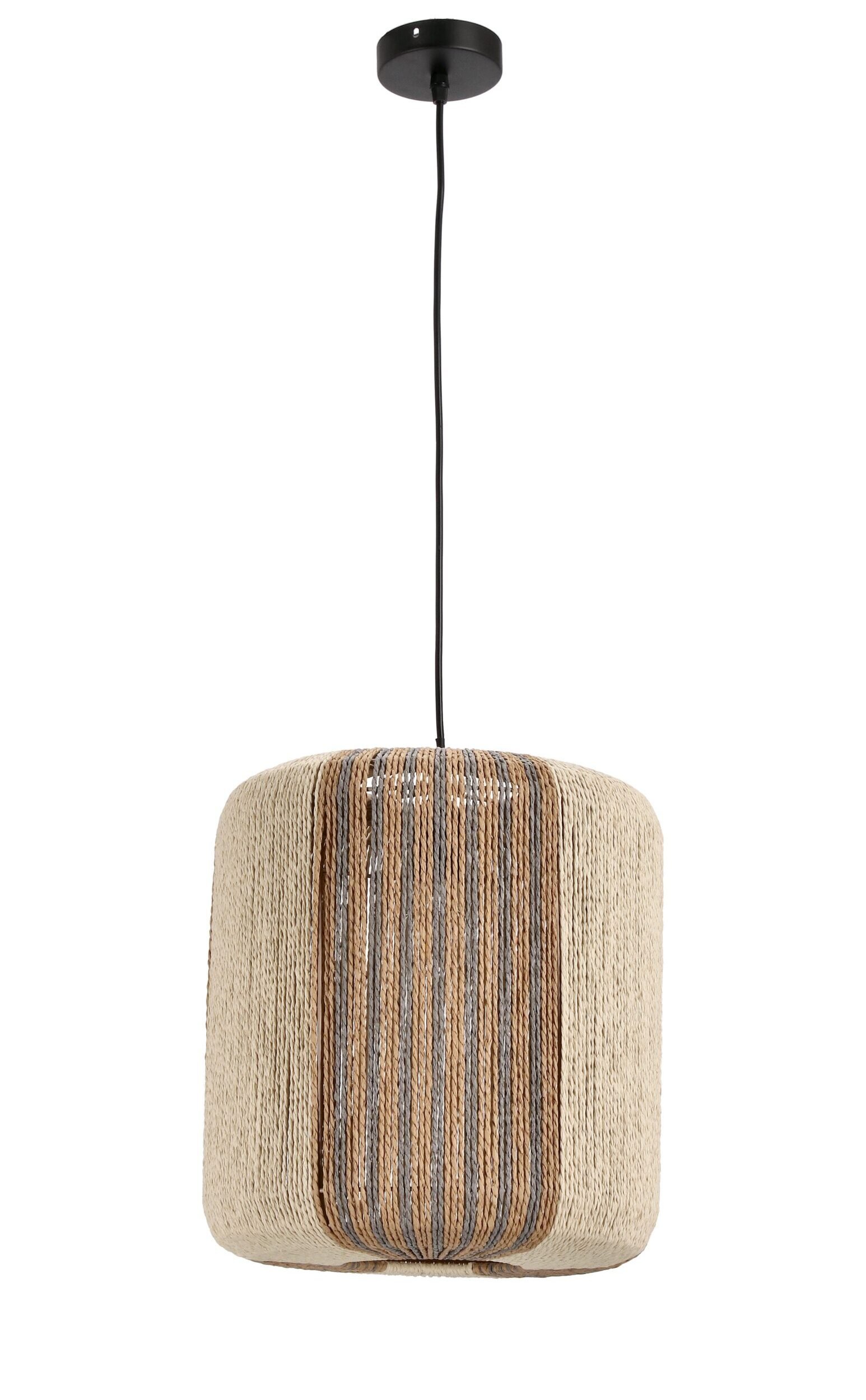 LAMPADARIO MALI BEIGE GRIGIO MARRONE H37