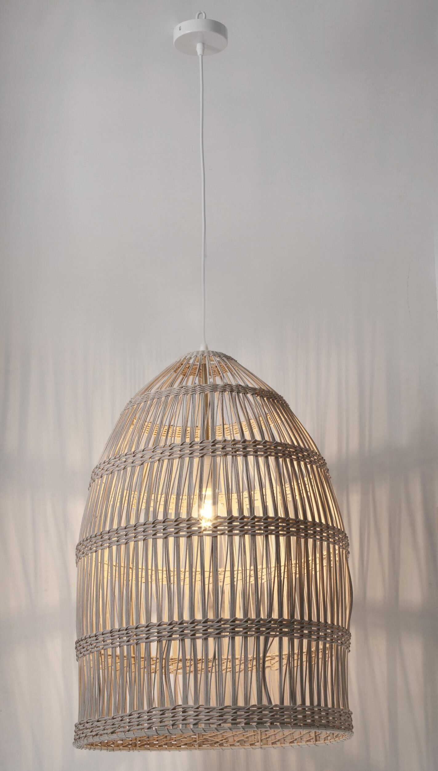 LAMPADARIO PRAIA BIANCO H67