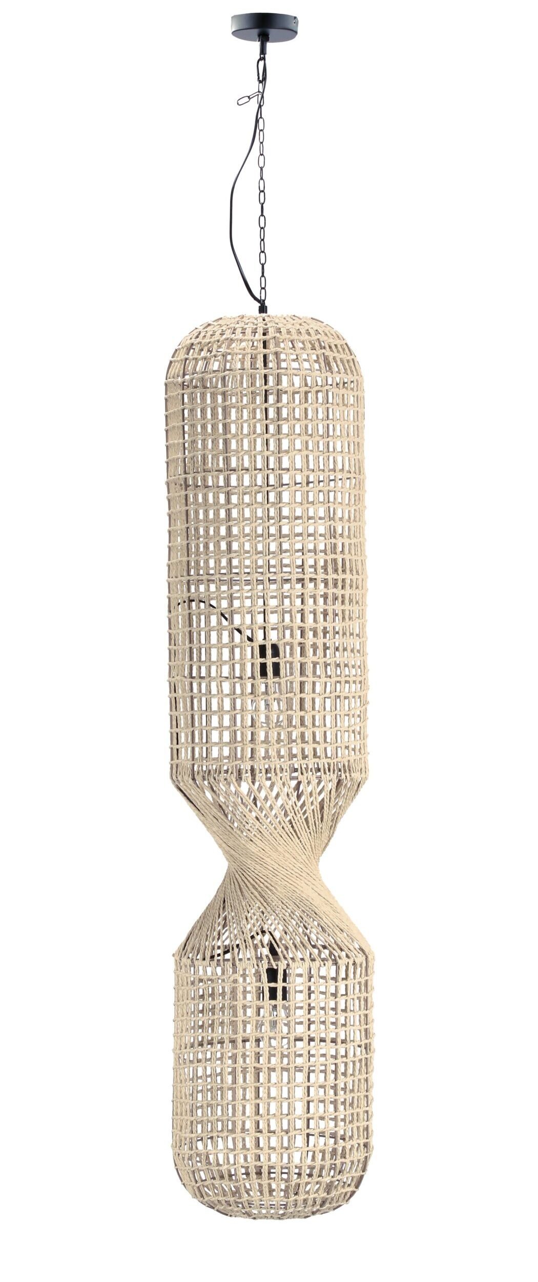 LAMPADARIO MALABO BEIGE H132