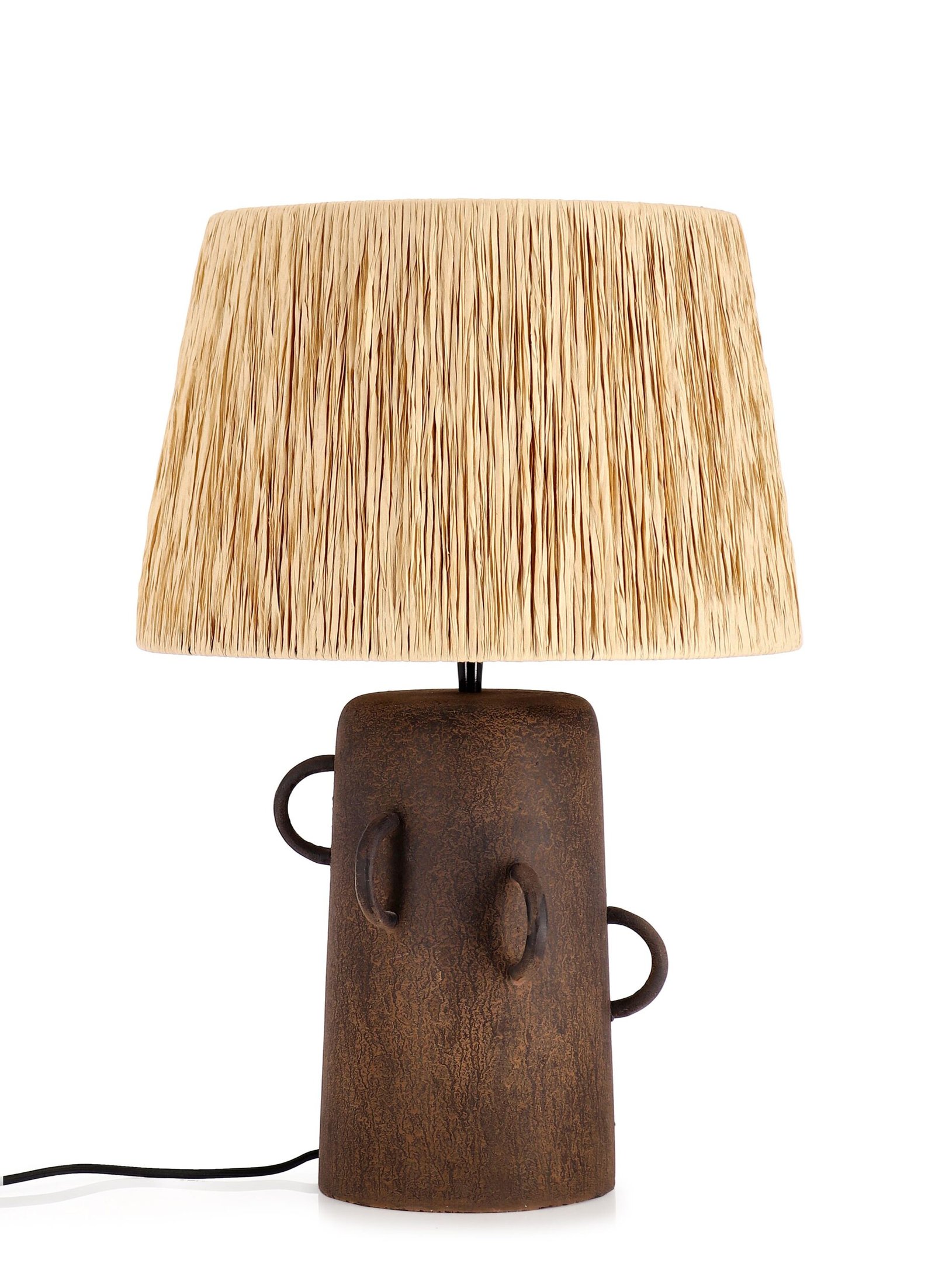 LAMPADA TAV. KEDAR MARRONE H54