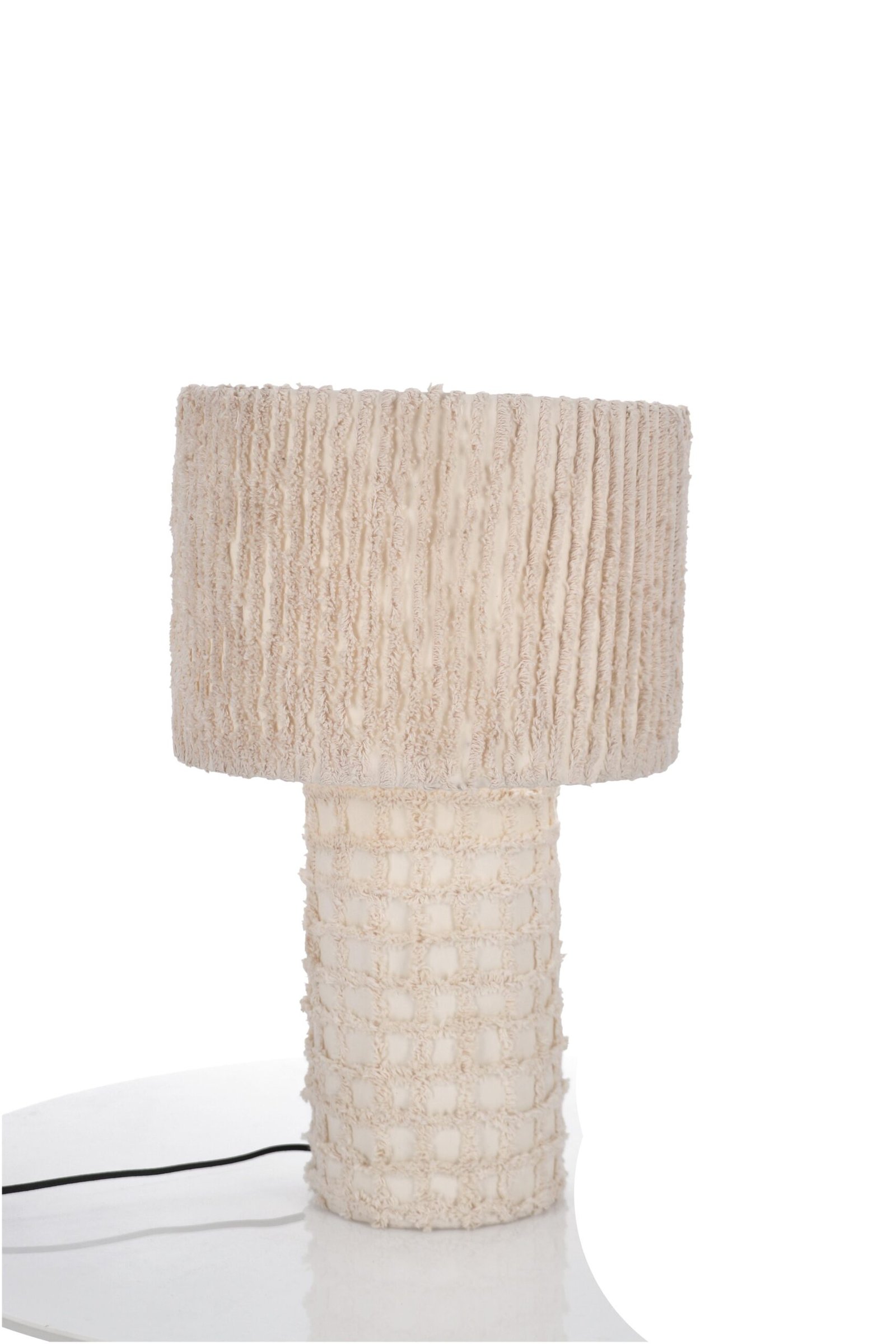 LAMPADA TAV. DEVANG CHECK BEIGE H57