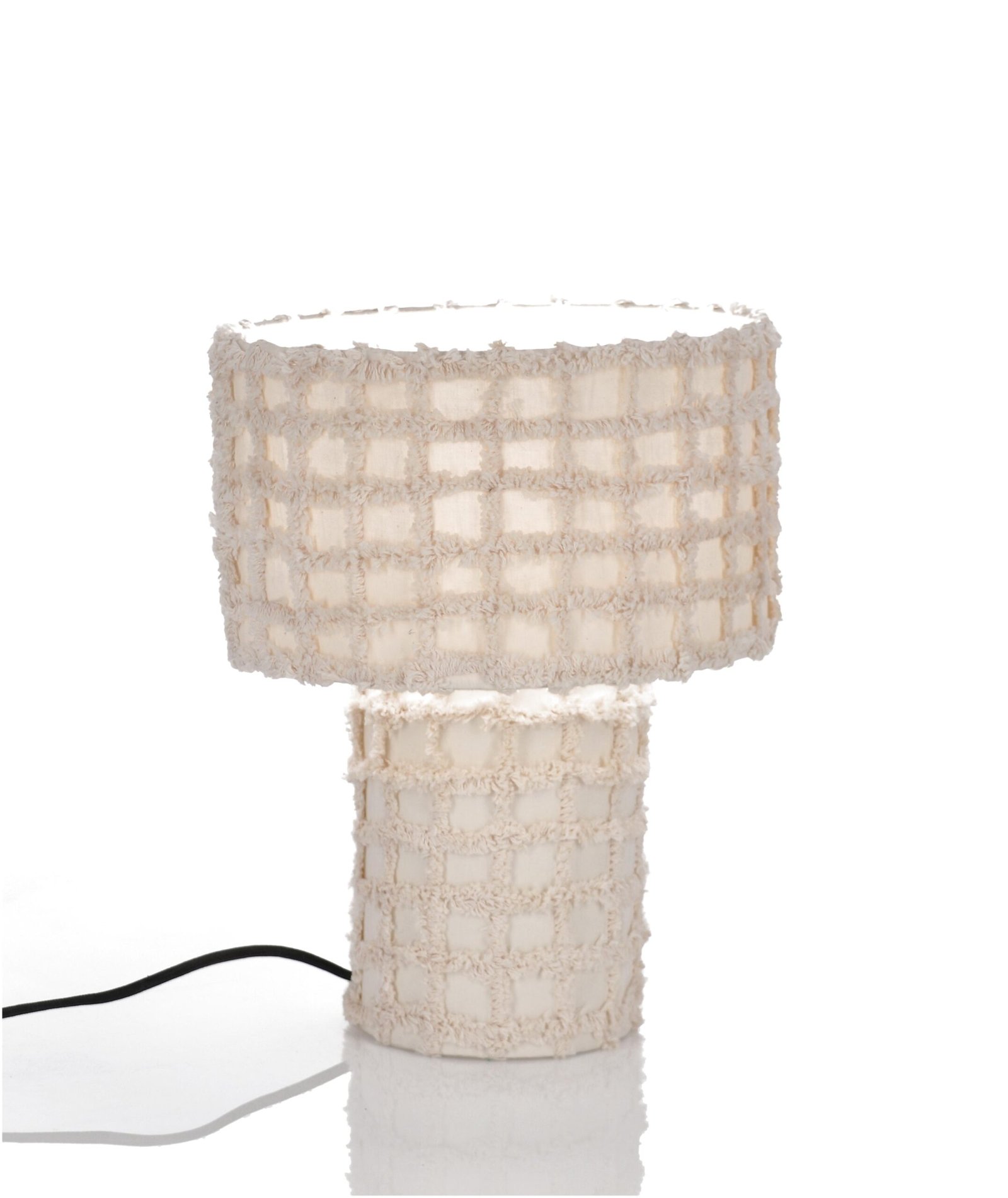 LAMPADA TAV. DEVANG CHECK BEIGE H36
