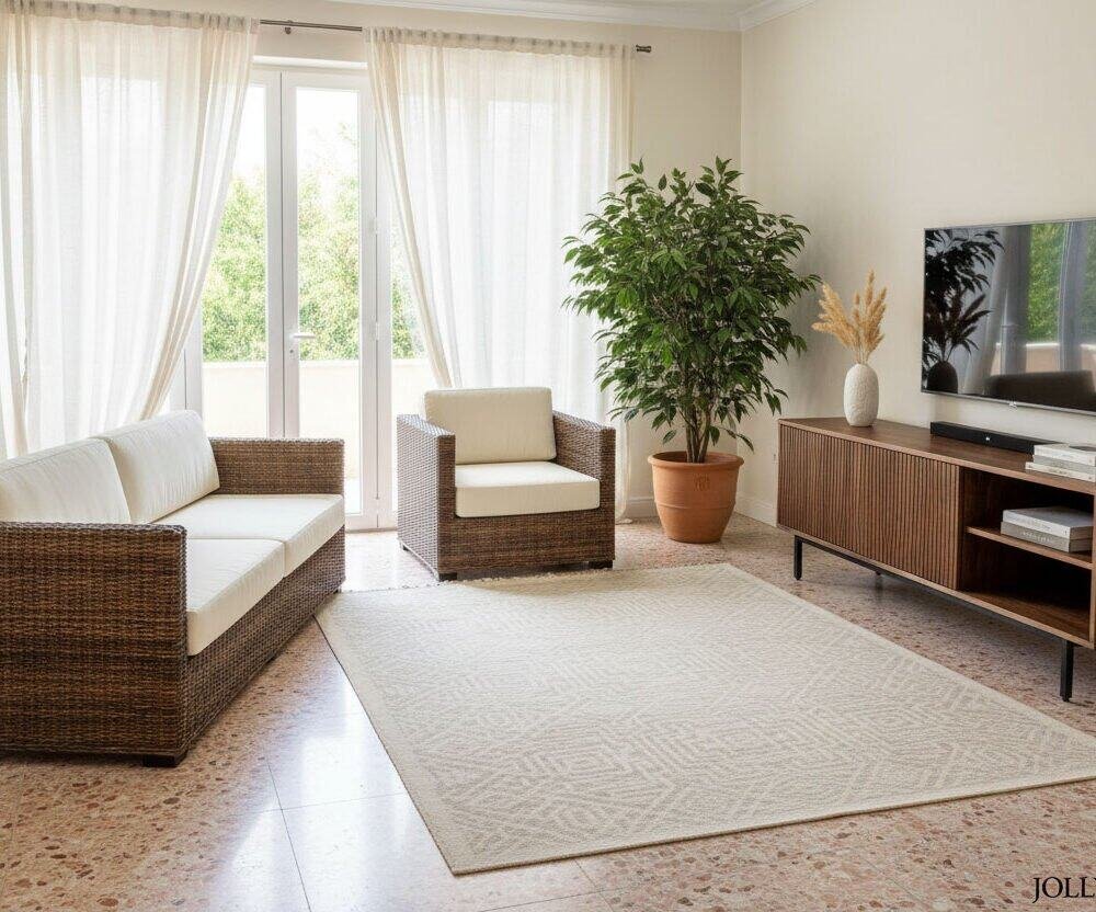 Mobile porta TV in stile moderno con finitura in legno e spazio per dispositivi elettronici.