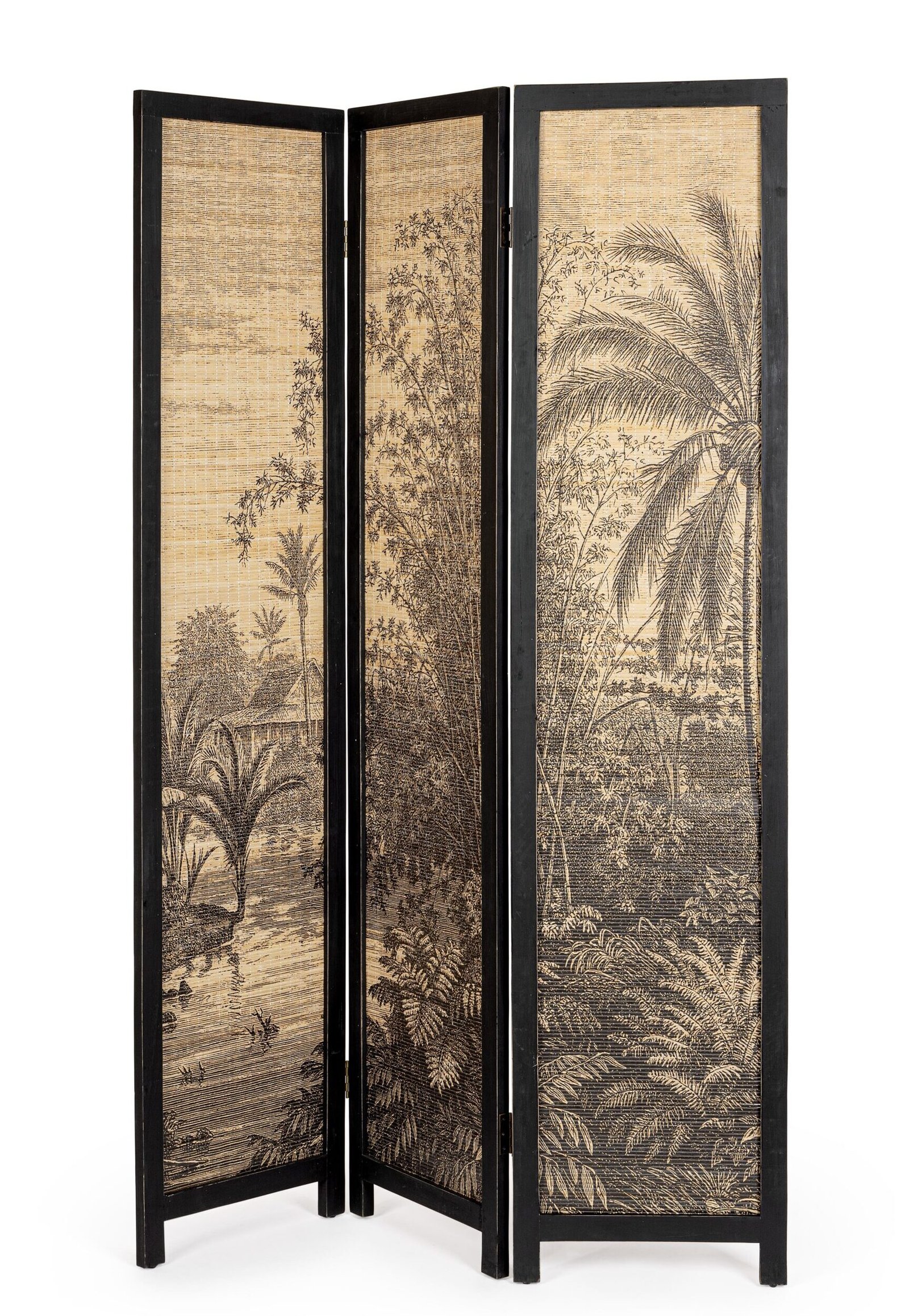 PARAVENTO 3A FUJIKO BAMBOO 120X180H