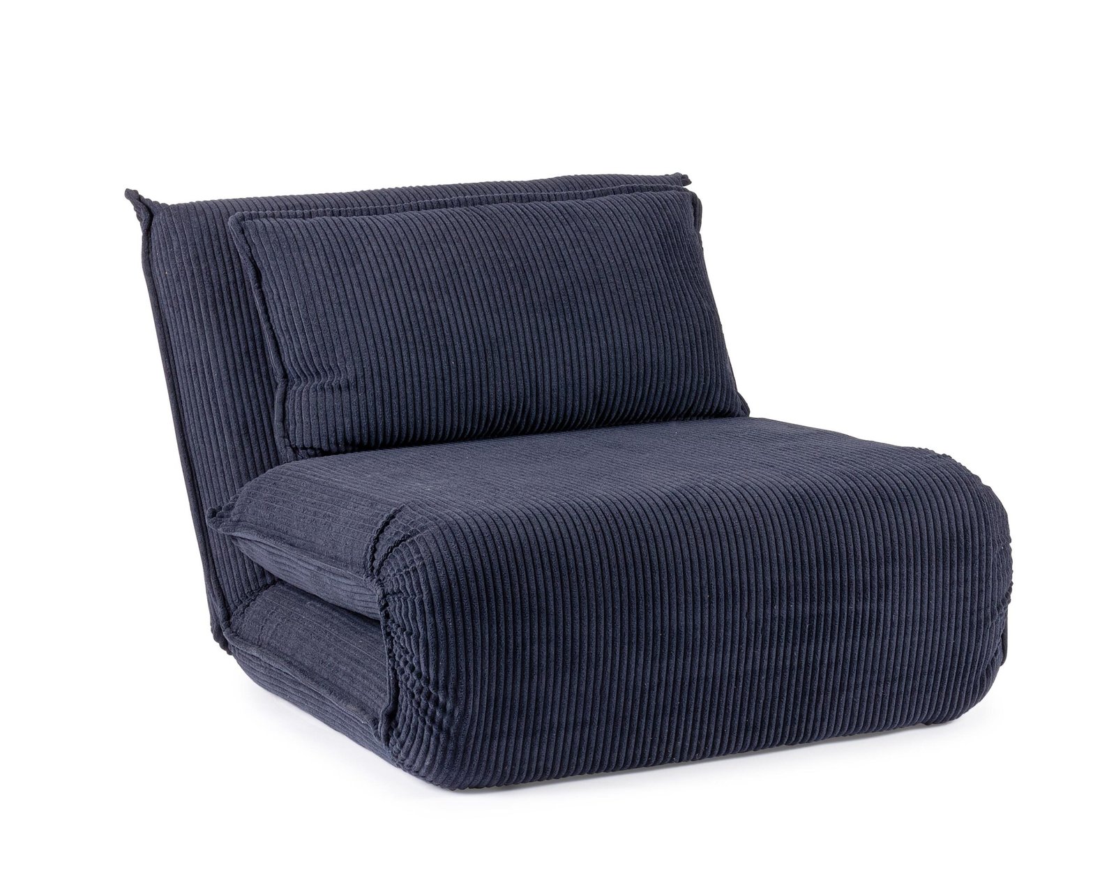 DIVANO LETTO 1P JAYDEN BLU SCURO