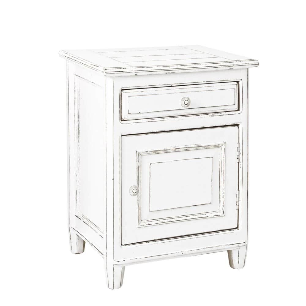 Mobili in legno bianco stile vintage perfetti per decorare con charme e originalità gli ambienti della tua casa.