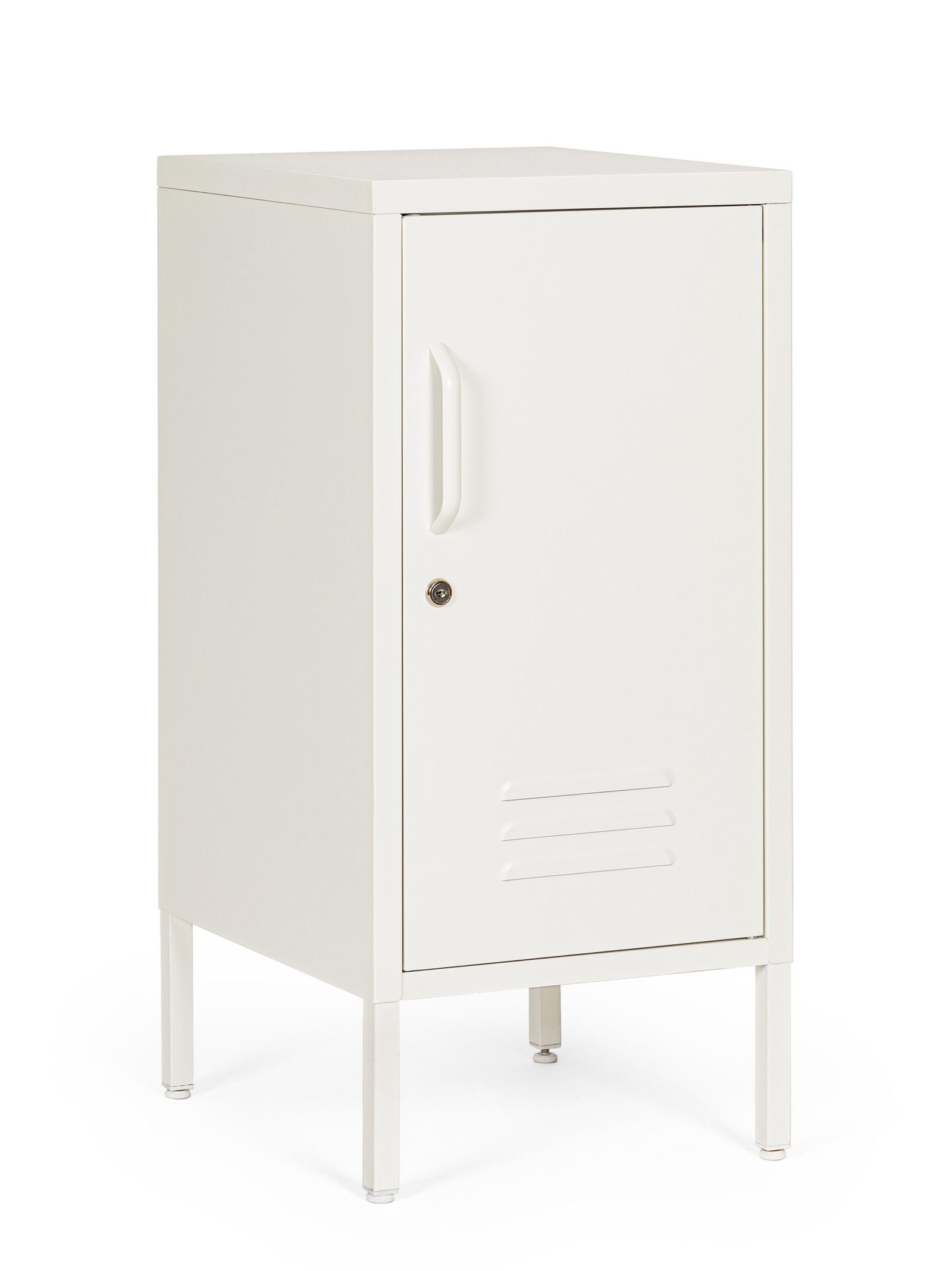 COMODINO 1A CAMBRIDGE BIANCO CREMA