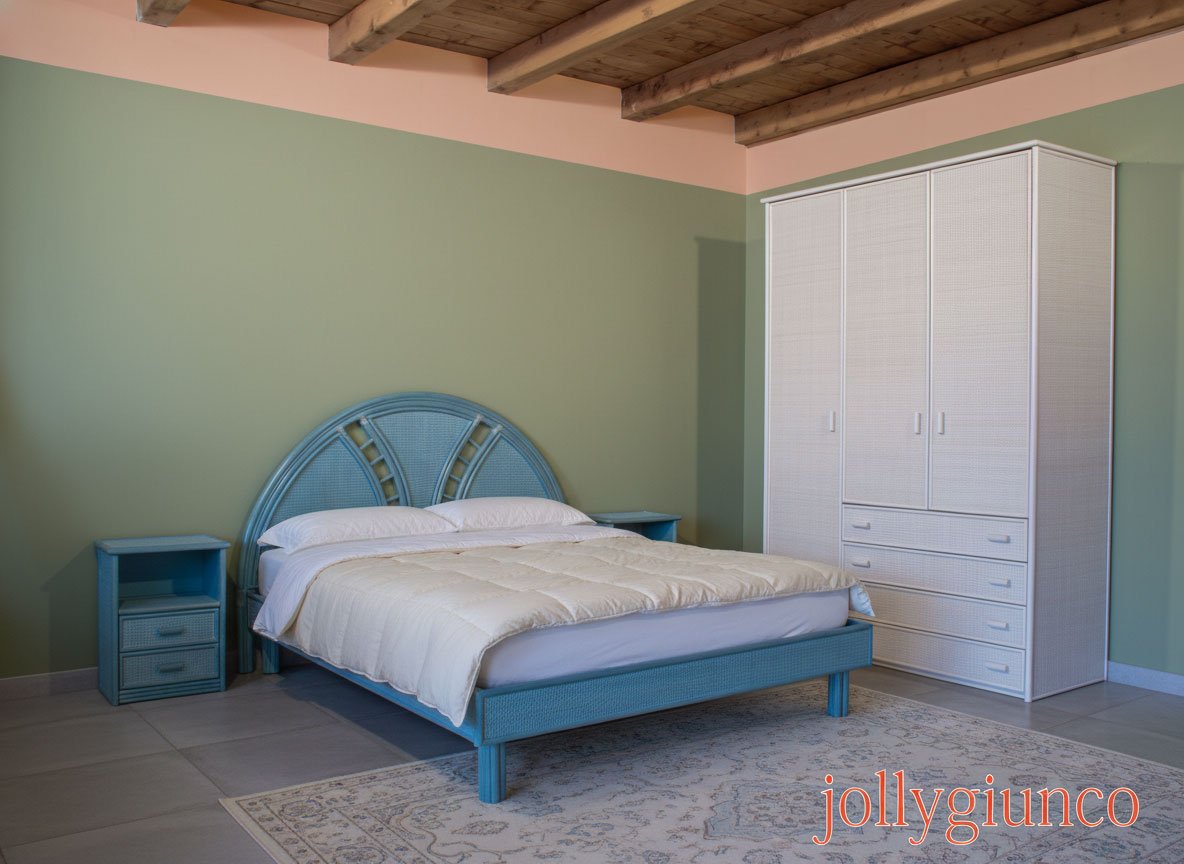 Letto Serenità in rattan