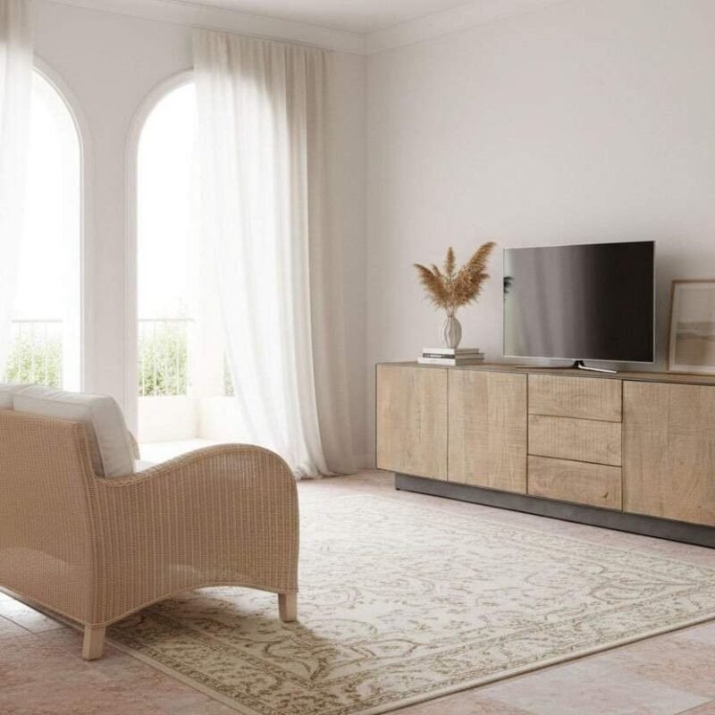 Porta TV mobile Harold per soggiorno, design moderno e pratico.