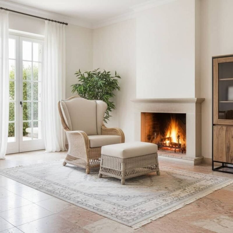 Vetrina 4A Nartan, mobile in legno per soggiorno, stile moderno e pratico.