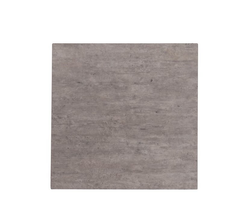 Square concrete tile with a gray, slightly textured surface.