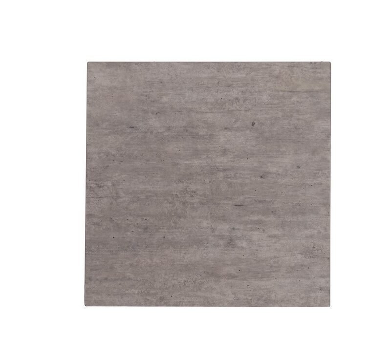 Square concrete tile with a textured gray surface (cement finish).