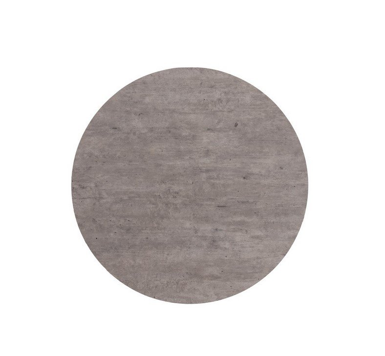 Round concrete texture circle on a white background, like a tile sample