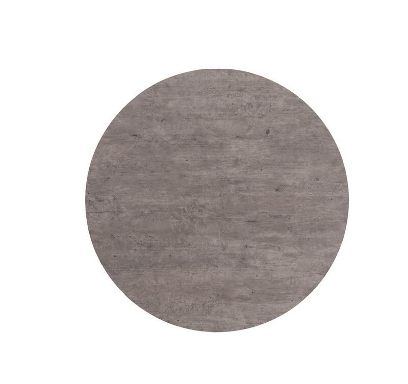 Gray circle with concrete texture centered on a white background